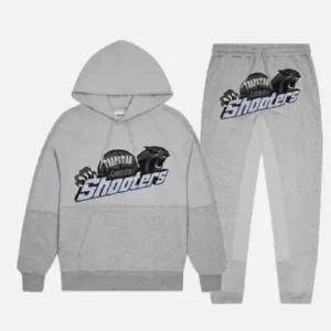 Grey-blue Trapstar Shooters tracksuit