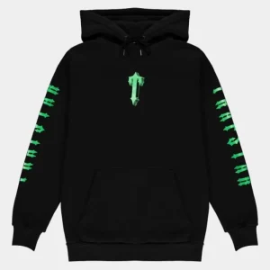 Trapstar Dave Black-Green Hoodie