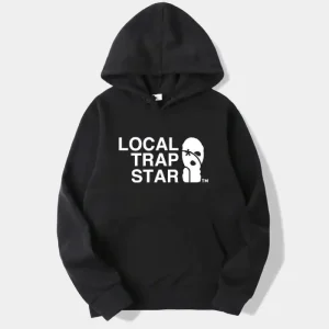 Trapstar Local Print Black Hoodie