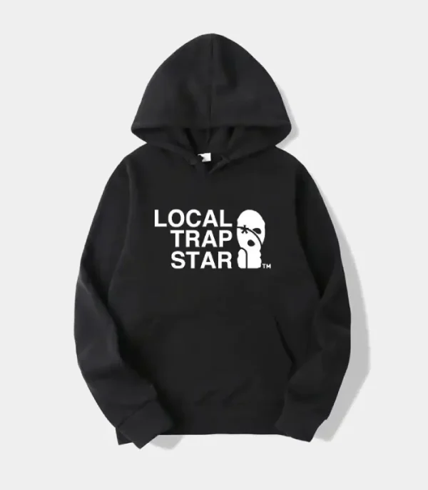 Trapstar Local Print Black Hoodie