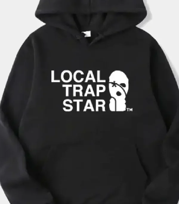 Trapstar Local Print Black Hoodie