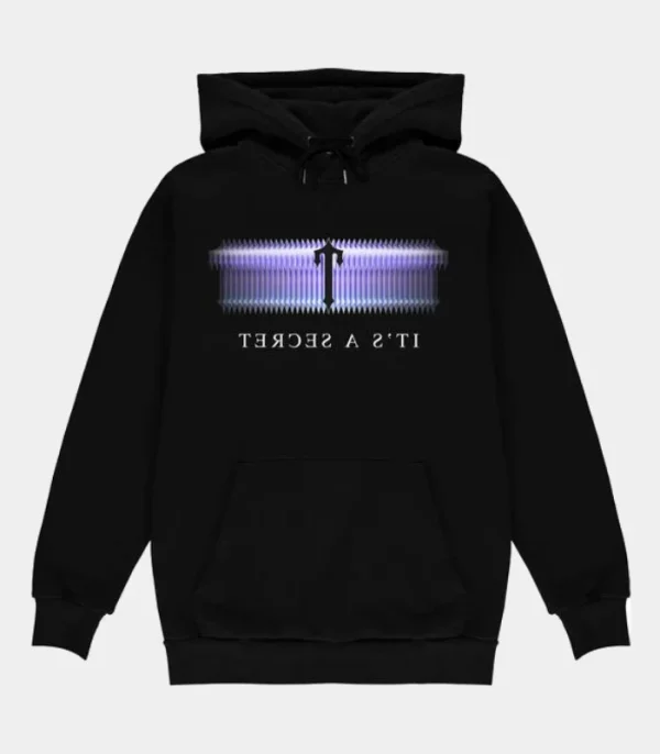 Black Trapstar Irongate T Fade hoodie