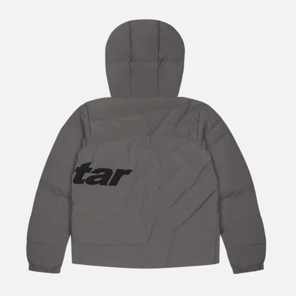 Gray Trapstar Hyperdrive hooded jacket