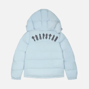 Baby blue Trapstar Irongate hooded jacket