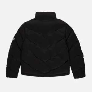 Black Trapstar Hyperdrive Panel V padded jacket