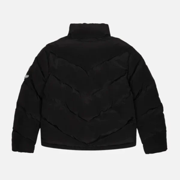 Black Trapstar Hyperdrive Panel V padded jacket