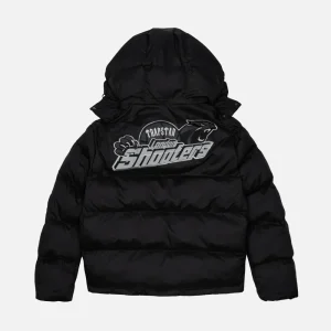 Black Trapstar Shooters padded jacket