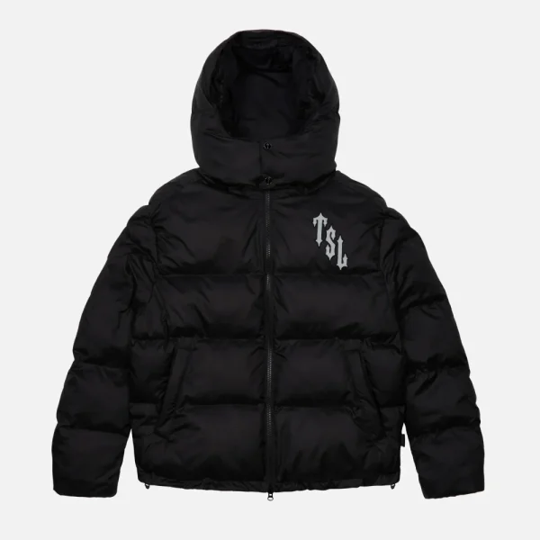 Black Trapstar Shooters padded jacket