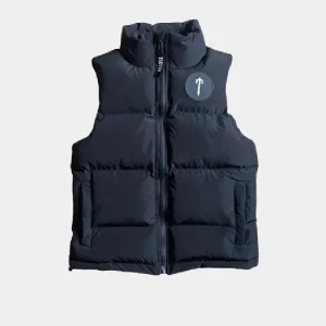 Black Trapstar Irongate T emblem gilet