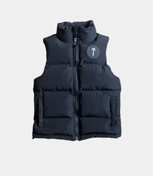 Black Trapstar Irongate T emblem gilet