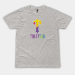 Grey T-For Trapstar Paint T-shirt