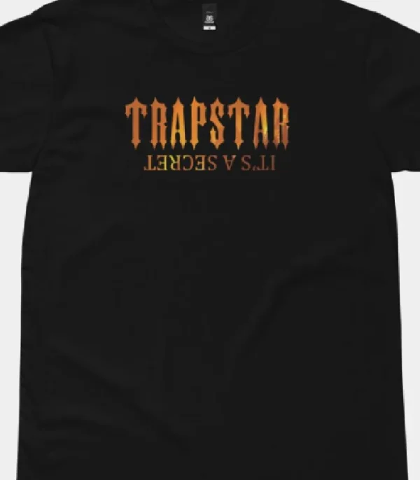 Black Trapstar It’s A Secret Fire T-shirt