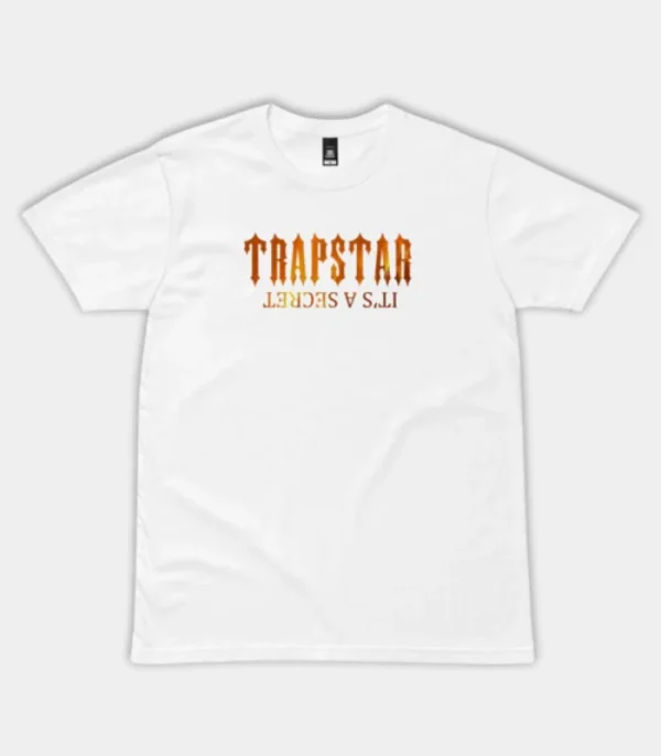 White Trapstar Secret Fire T-shirt