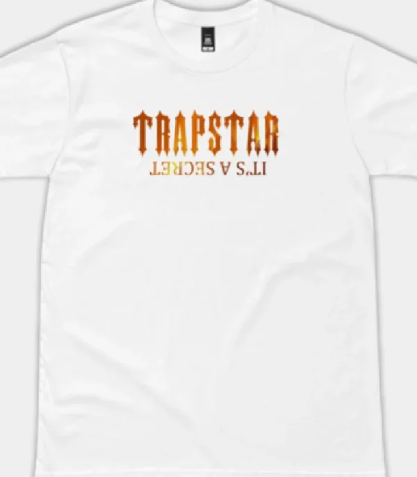 White Trapstar Secret Fire T-shirt