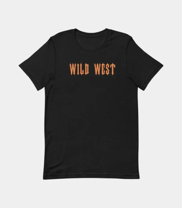 Black Trapstar Wild West T-shirt