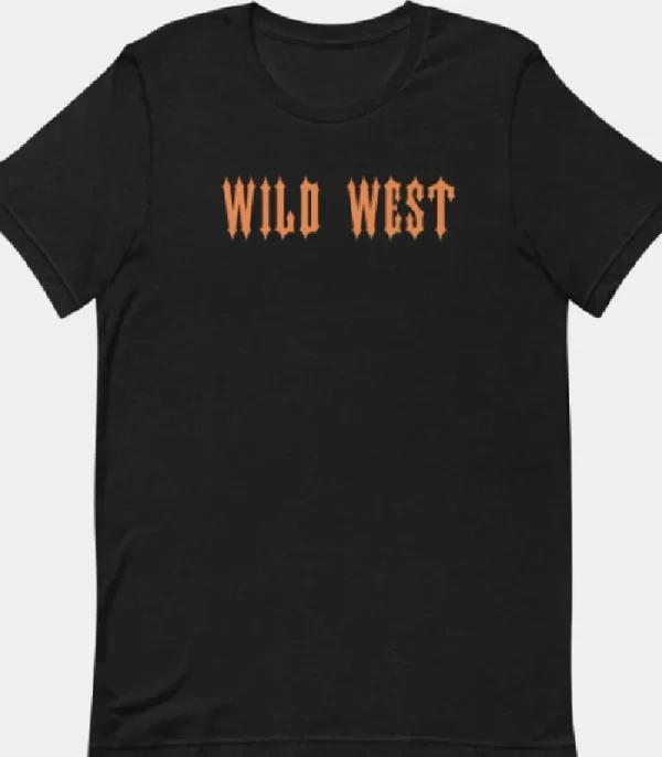 Black Trapstar Wild West T-shirt