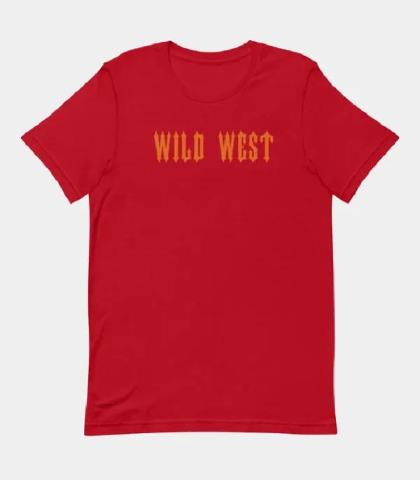 Red Trapstar Wild West T-shirt