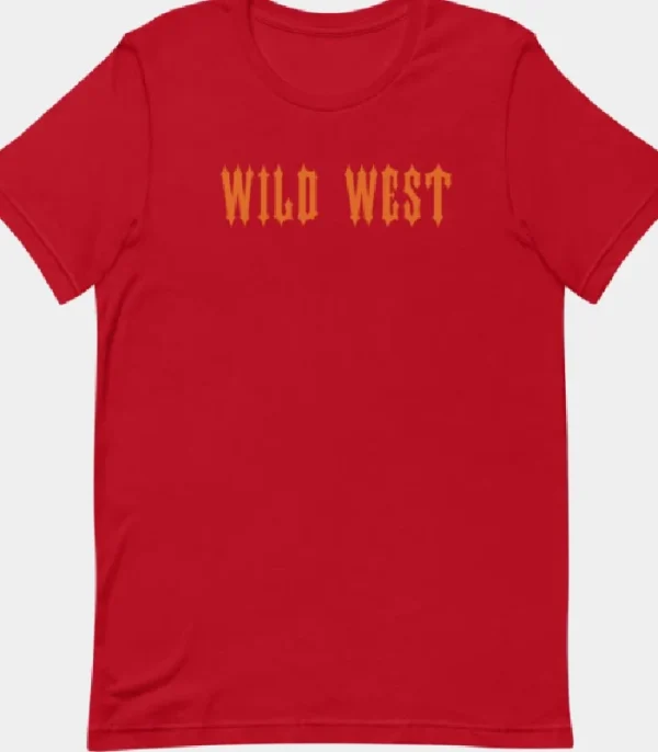 Red Trapstar Wild West T-shirt
