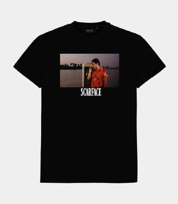 Black Trapstar X Scarface T-shirt