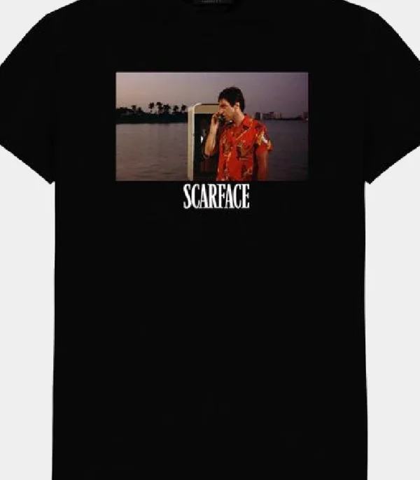 Black Trapstar X Scarface T-shirt