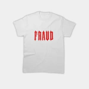 White Trapstar Fraud T-shirt