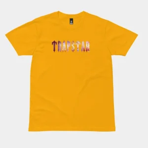 Yellow Galaxy Trapstar T-shirt