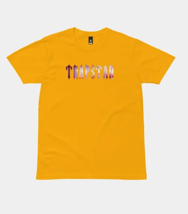 Yellow Galaxy Trapstar T-shirt