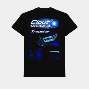 Black Trapstar Clout T-shirt