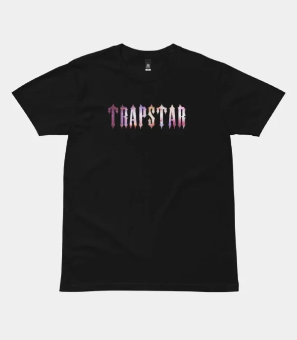 Black Trapstar Galaxy T-shirt