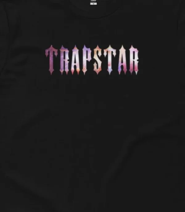 Black Trapstar Galaxy T-shirt