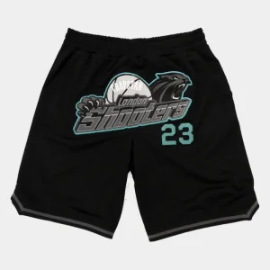 Navy blue basketball shorts by Trapstar Shooters