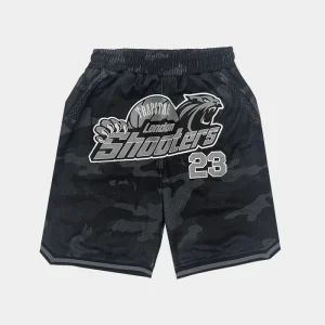 Black basketball shorts by Trapstar Shooters