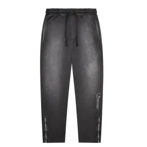 Black and gray Trapstar Hyperdrive men's pants