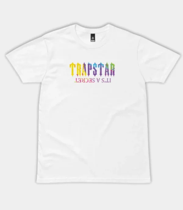 White Trapstar Secret Paint T-shirt