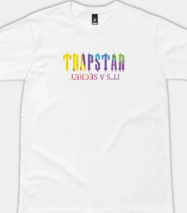 White Trapstar Secret Paint T-shirt