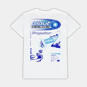 White Trapstar Clout T-shirt