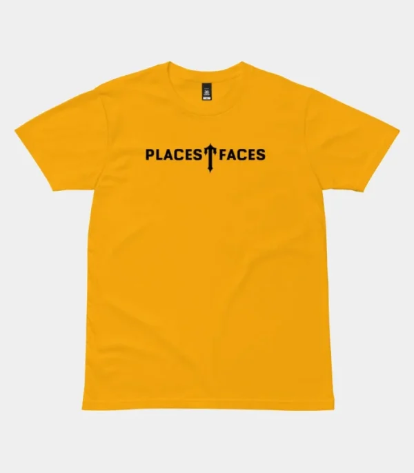 Yellow T-Faces Trapstar Places T-shirt