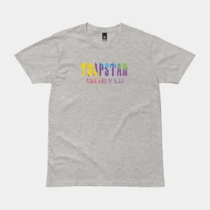 Grey Trapstar secret paint design T-shirt
