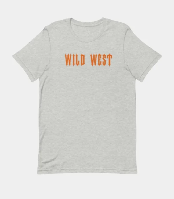 Grey Wild West Trapstar T-shirt