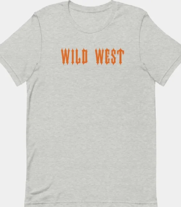 Grey Wild West Trapstar T-shirt