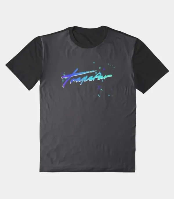 Black Trapstar graphic T-shirt