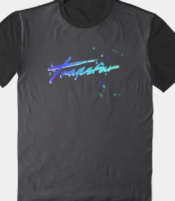 Black Trapstar graphic T-shirt