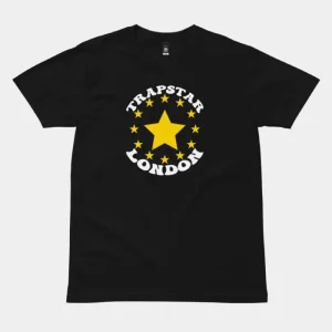 Black Trapstar Stars London T-shirt