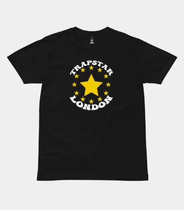 Black Trapstar Stars London T-shirt