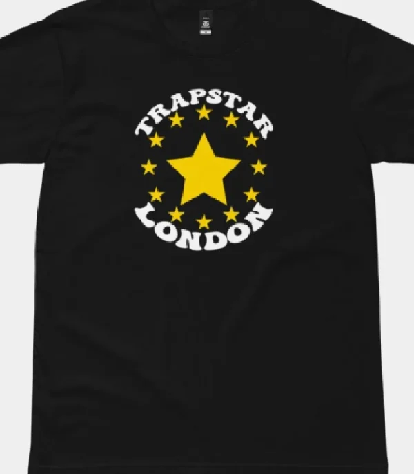 Black Trapstar Stars London T-shirt