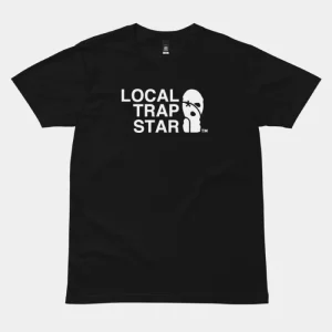 Black local Trapstar T-shirt