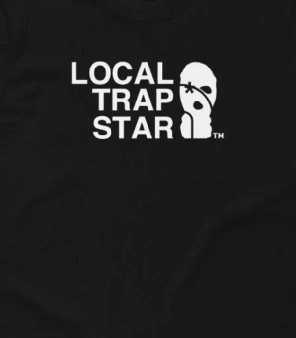 Black local Trapstar T-shirt