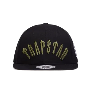 Black and olive Trapstar Irongate snapback
