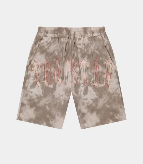 Brown Pigment Irongate shorts by Trapstar