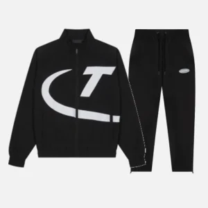 Black and white Trapstar Hyper tracksuit